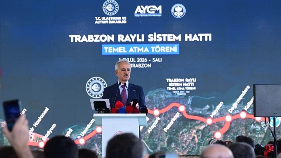 Bakan Uraloğlu: Trabzon Raylı Sistemi 2029’da Hizmete Açılacak